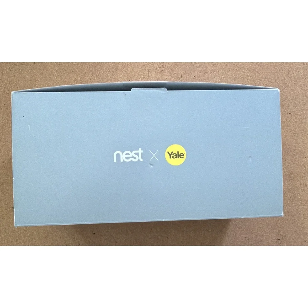 Nest X Yale Lock (Satin Nickel Finish) Smart Lock With Nest Connect Included New